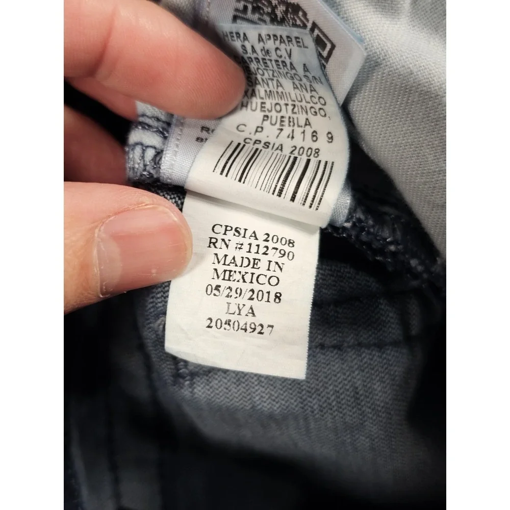 True Religion‎ Kids Rocco Skinny Jeans Girls Size 8 Blue Stretch Denim